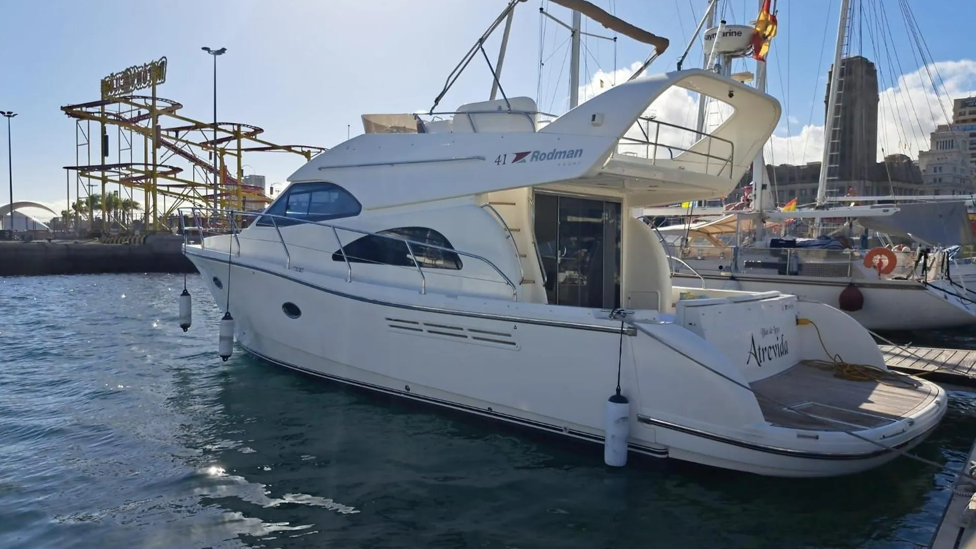 Tekne Luxury Yacht Atrevida Otel Santa Cruz de Tenerife